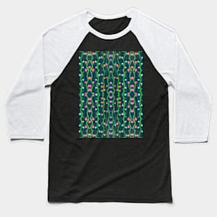 Flower Vine Palisade Baseball T-Shirt